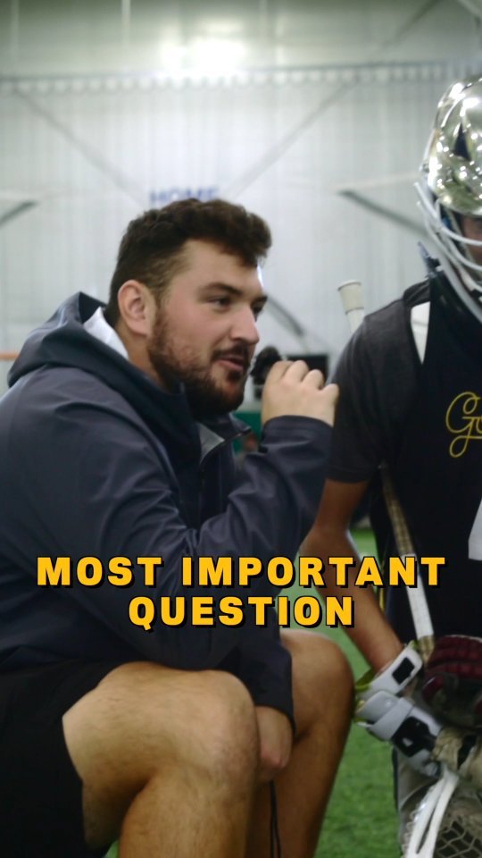 Coach Gill surveyed some goalies on a controversial topic. 🥜  #reels #interv...